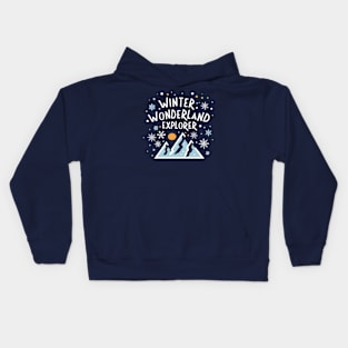 winter wonderland Kids Hoodie